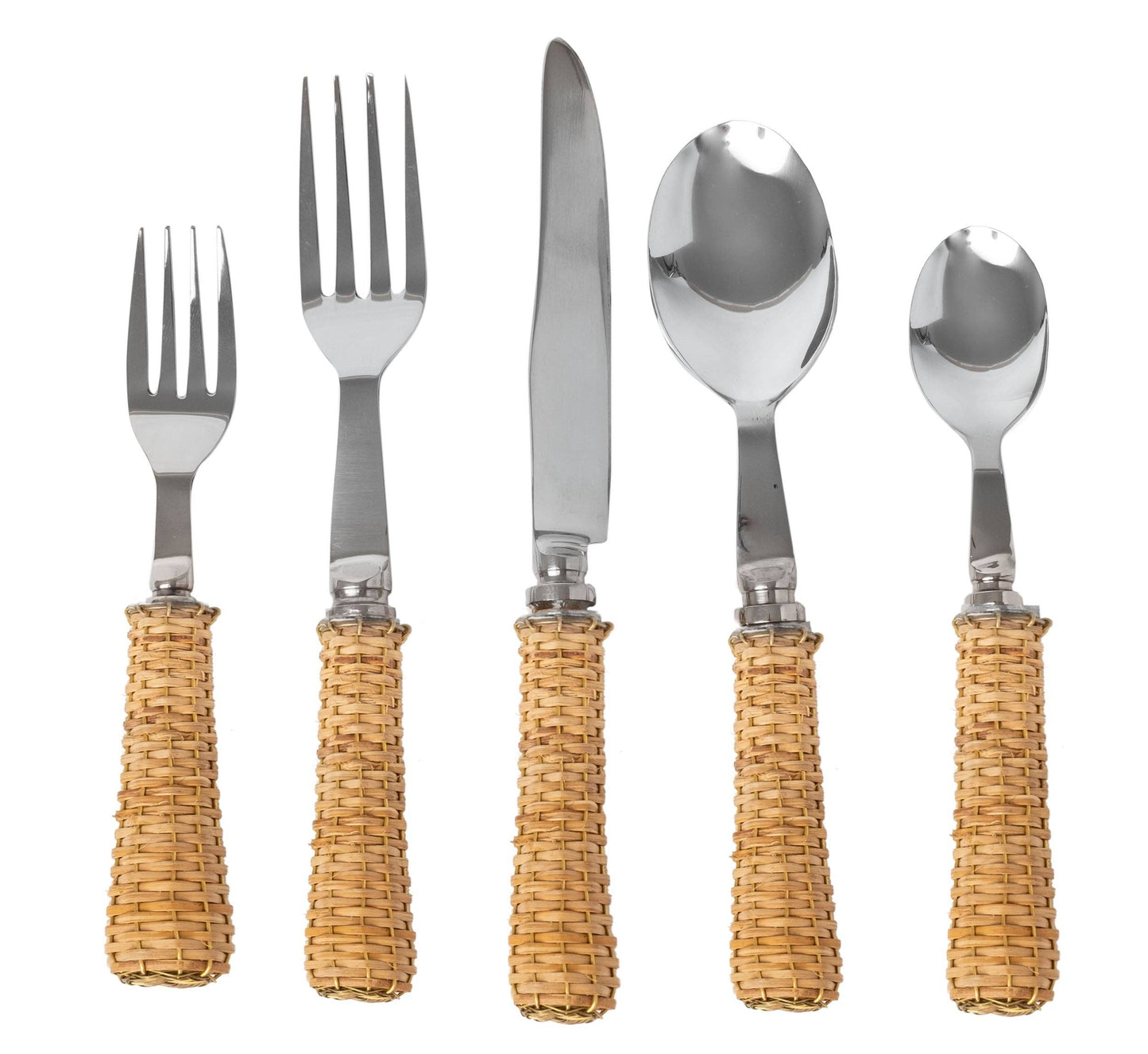 BASKETWEAVE FLATWARE