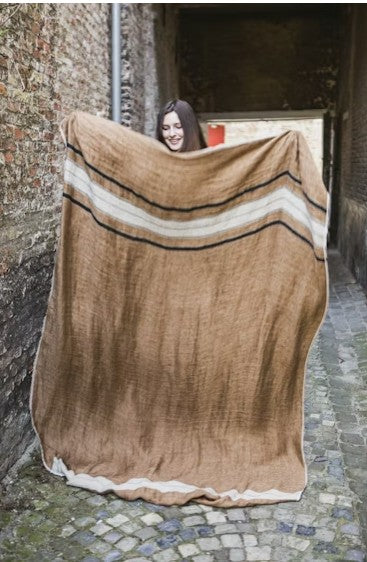 BELGIAN BATH TOWEL - BRUGES STRIPE