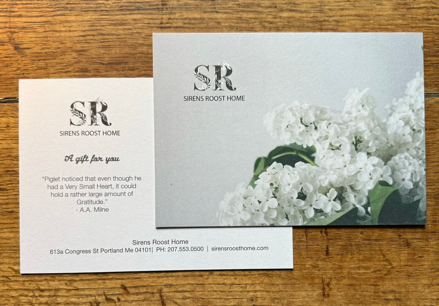 SIRENS ROOST HOME GIFT CARD