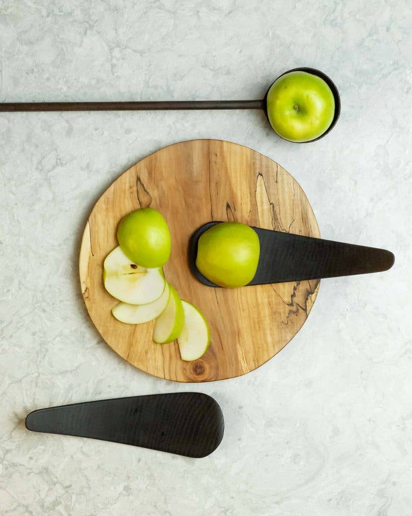 20" SPALTED MAPLE ROUND BOARD