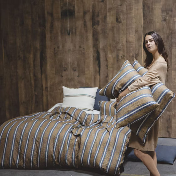 SALEM STRIPE STANDARD PILLOW COVER