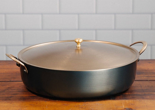 PRO BRONZE HANDLE RONDEAU + STAINLESS STEEL LID SET