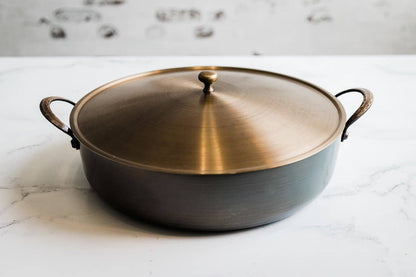 PRO BRONZE HANDLE RONDEAU + STAINLESS STEEL LID SET