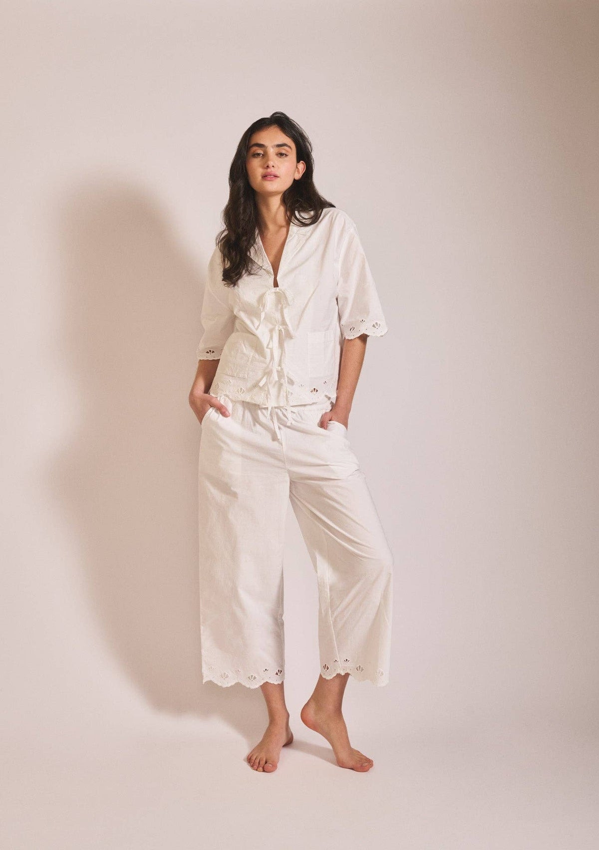 CROPPED PAJAMA SET