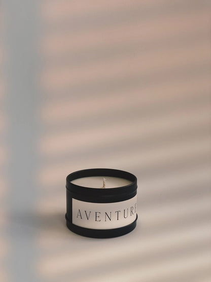 "ADVENTURE" SCENTED CANDLE - MUSK & EUCALYPTUS