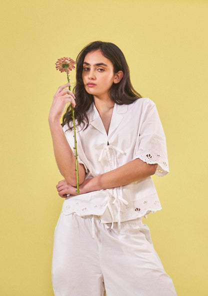 CROPPED PAJAMA SET