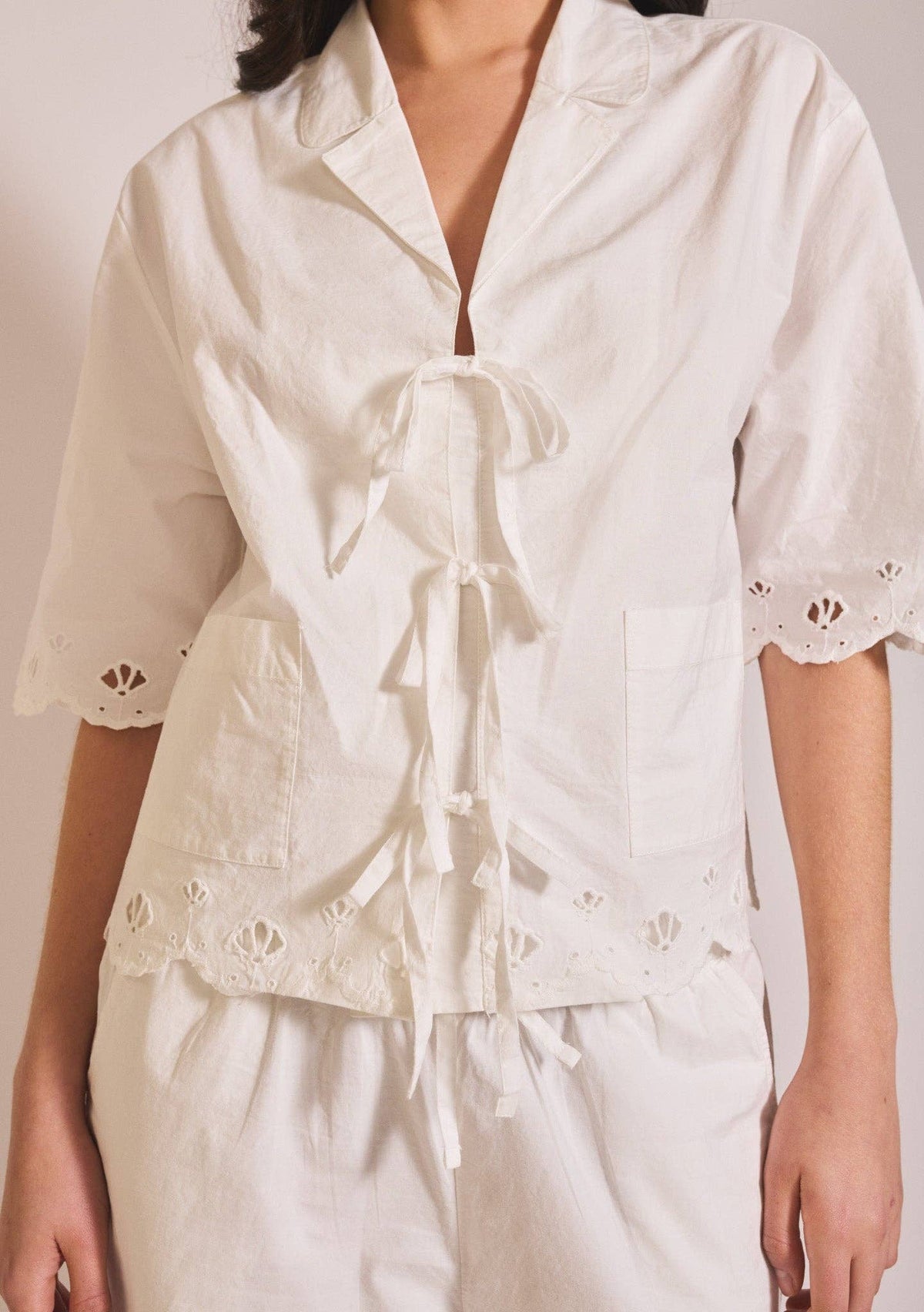 CROPPED PAJAMA SET