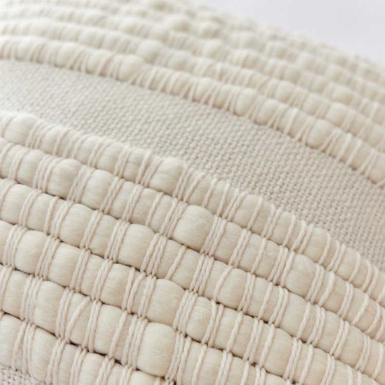 AIRE TEXTURED MERINO WOOL PILLOW