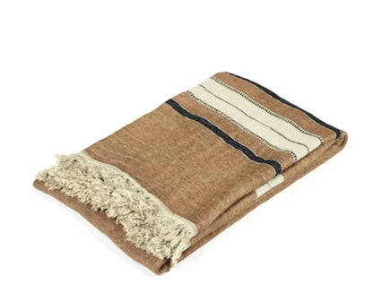 BELGIAN BATH TOWEL - BRUGES STRIPE