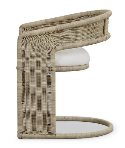 HAMPTON RATTAN DINING CHAIR