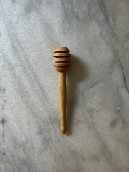 OLIVE WOOD HONEY DIPPER