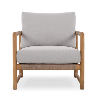 JACKSON SINGLE SEATER W/ SEAT & BACK CUSHIONS - OUTDOOR TEAK