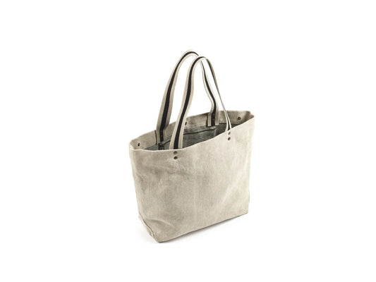 JAMES LINEN TOTE