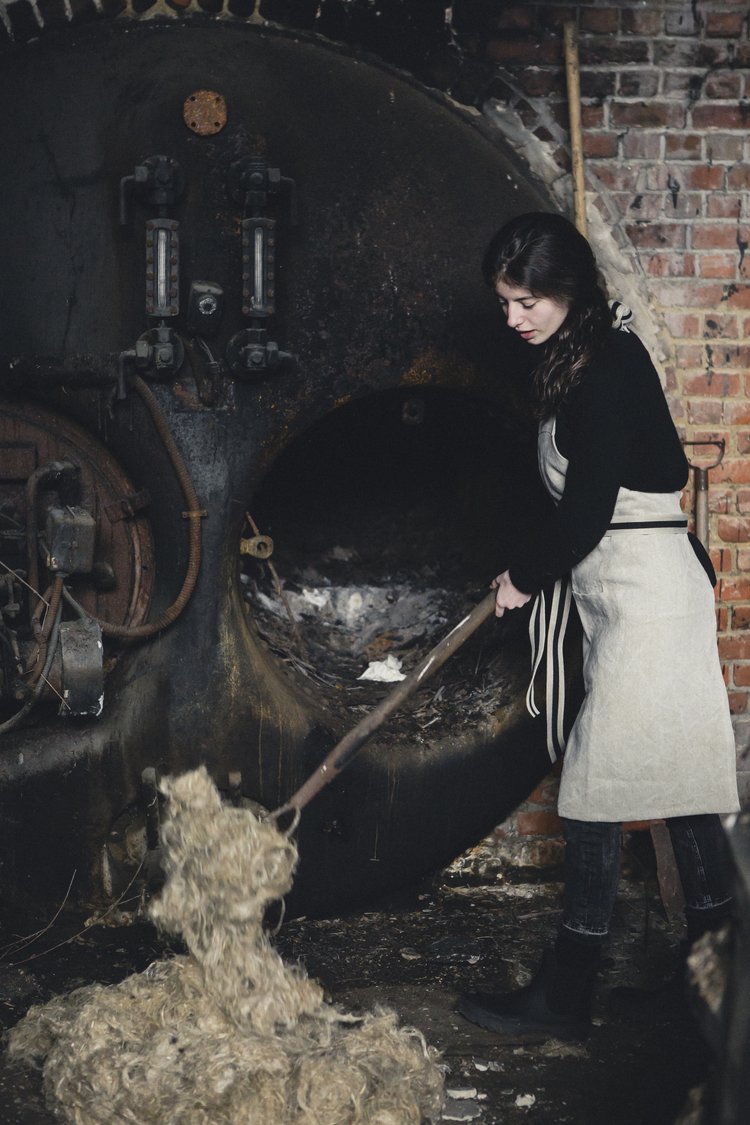 FLAX LINEN APRON