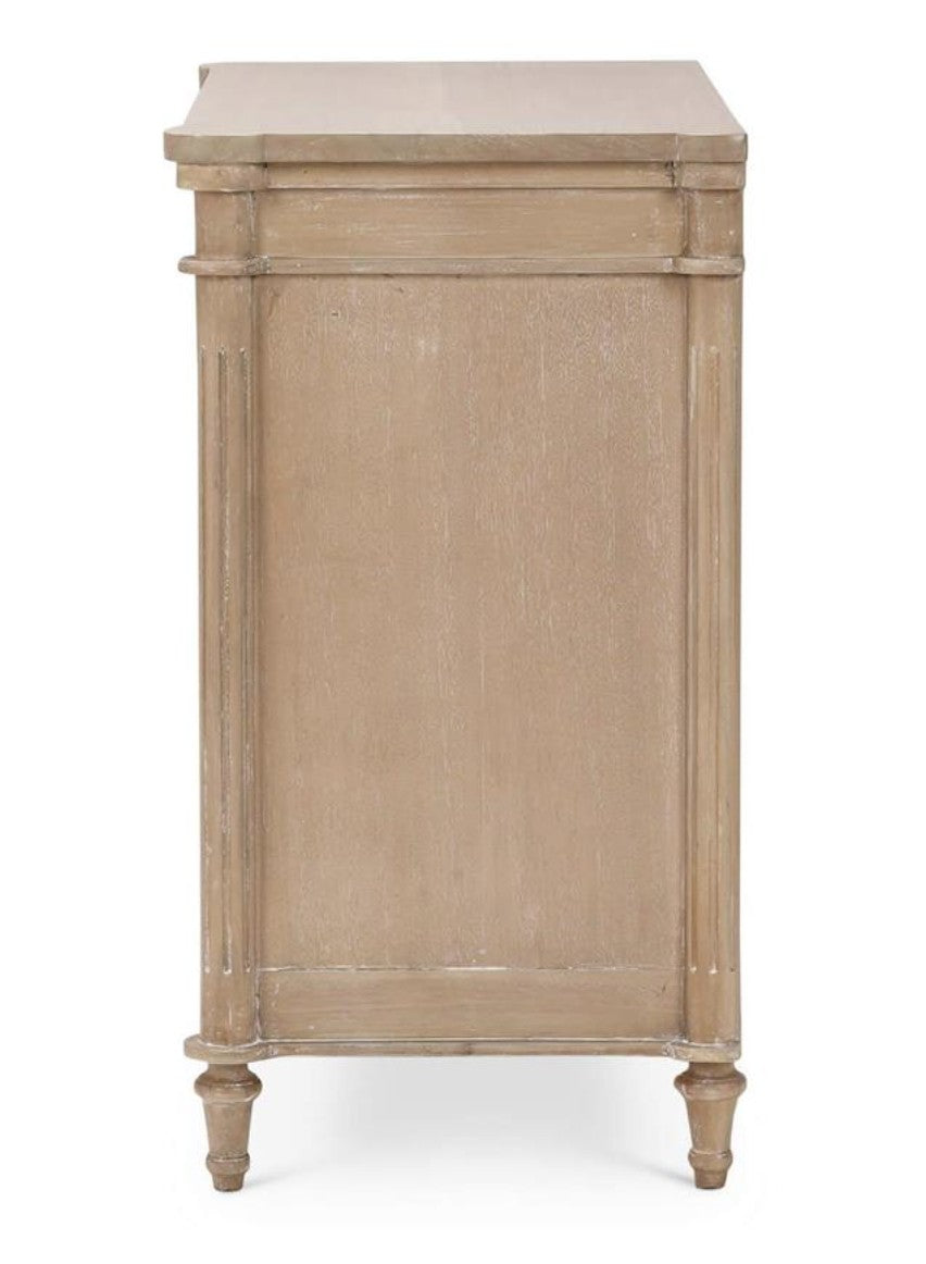 KELLY 3 DRAWER BEDSIDE TABLE