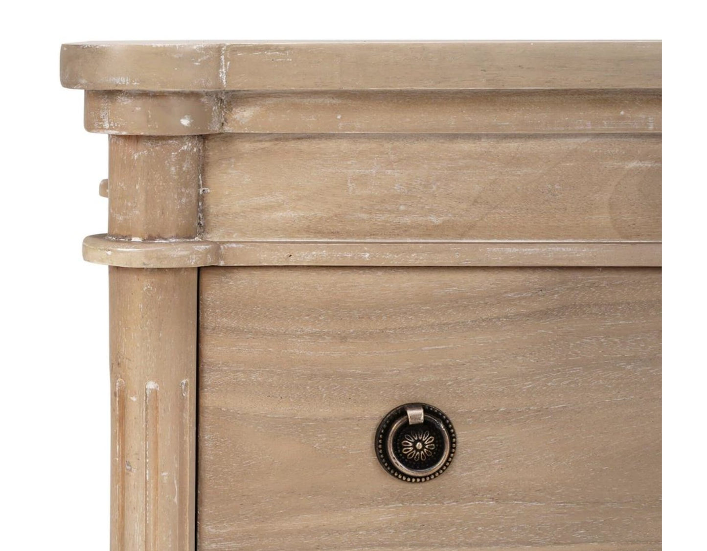 KELLY 3 DRAWER BEDSIDE TABLE