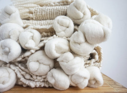 KNOT MERINO WOOL THROW