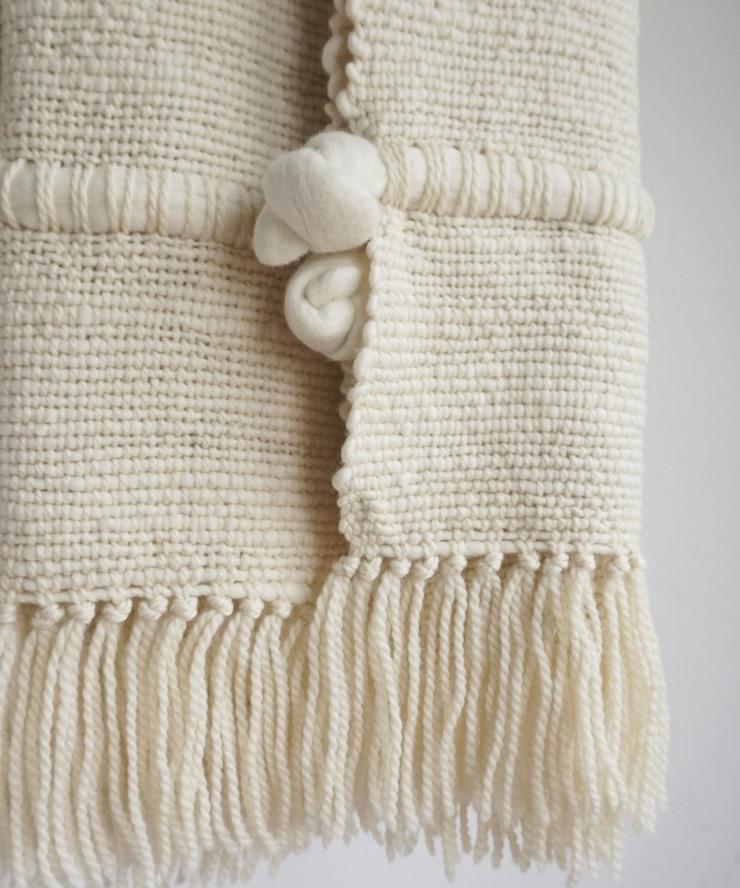 KNOT MERINO WOOL THROW