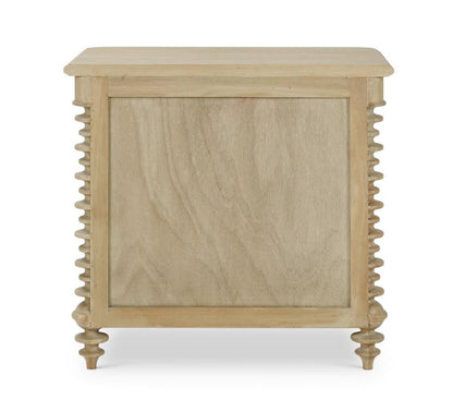 MILANO 2 DRAWER BEDSIDE TABLE