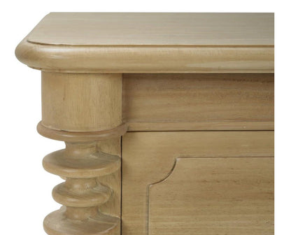 MILANO 2 DRAWER BEDSIDE TABLE