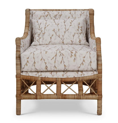 RABANA RATTAN LOUNGE CHAIR