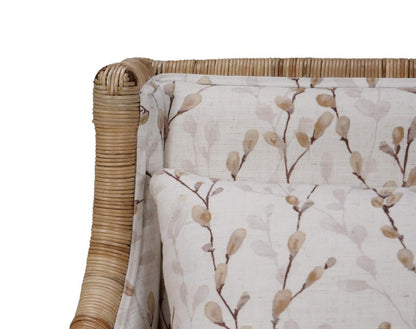 RABANA RATTAN LOUNGE CHAIR