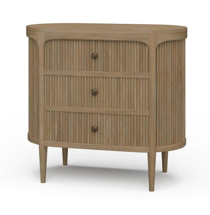 REGENT 3 DRAWER DRESSER W/ ROUND PULL KNOBS