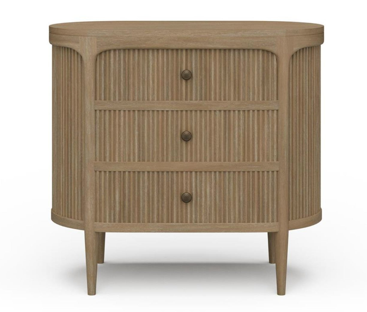 REGENT 3 DRAWER DRESSER W/ ROUND PULL KNOBS