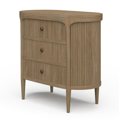 REGENT 3 DRAWER DRESSER W/ ROUND PULL KNOBS