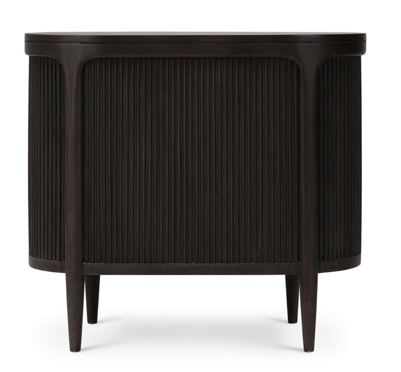 REGENT BEDSIDE TABLE W/ DOORS W/ ROUND PULL KNOBS