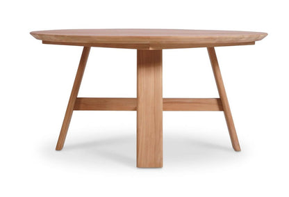 SIENNA ROUND DINING TABLE 59" - OUTDOOR TEAK