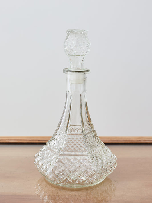 Antique Cut Crystal Decanter