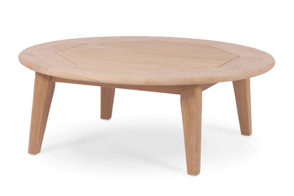 STOCKTON ROUND COFFEE TABLE - OUTDOOR TEAK