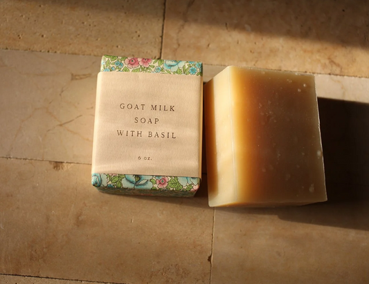 GOAT MILK + BASIL SOAP