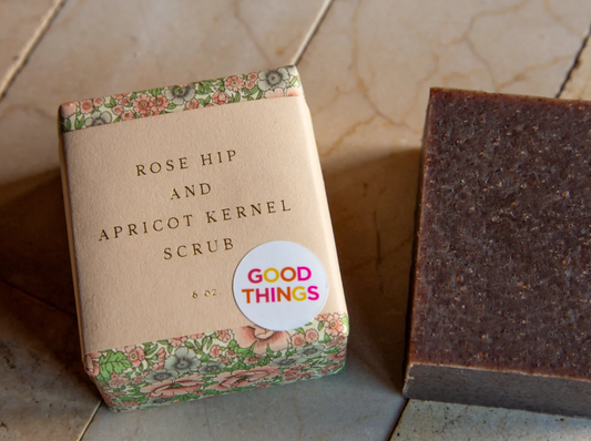 ROSEHIP APRICOT SCRUB SOAP
