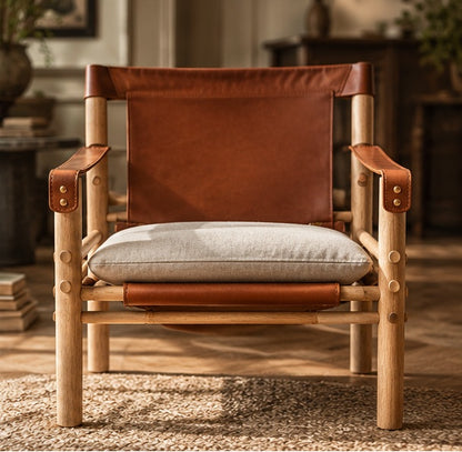 PISINOE LEATHER CHAIR ("THE PERSUASIVE ONE")