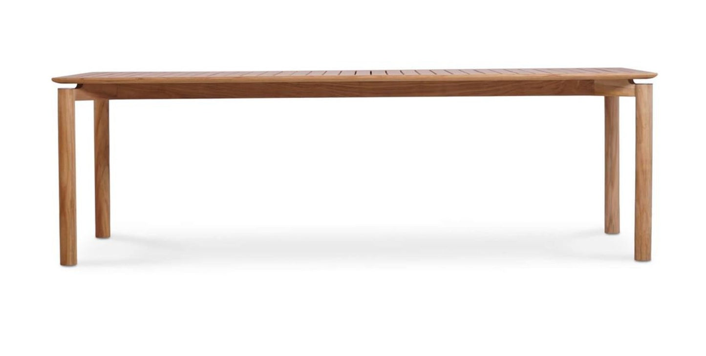 VIRGINIA DINING TABLE 94" - OUTDOOR TEAK