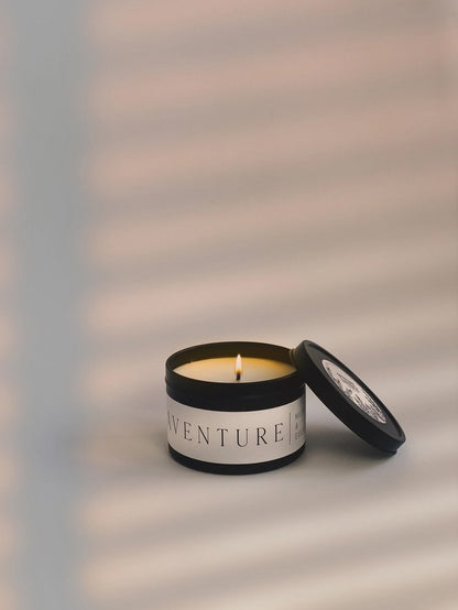 "ADVENTURE" SCENTED CANDLE - MUSK & EUCALYPTUS