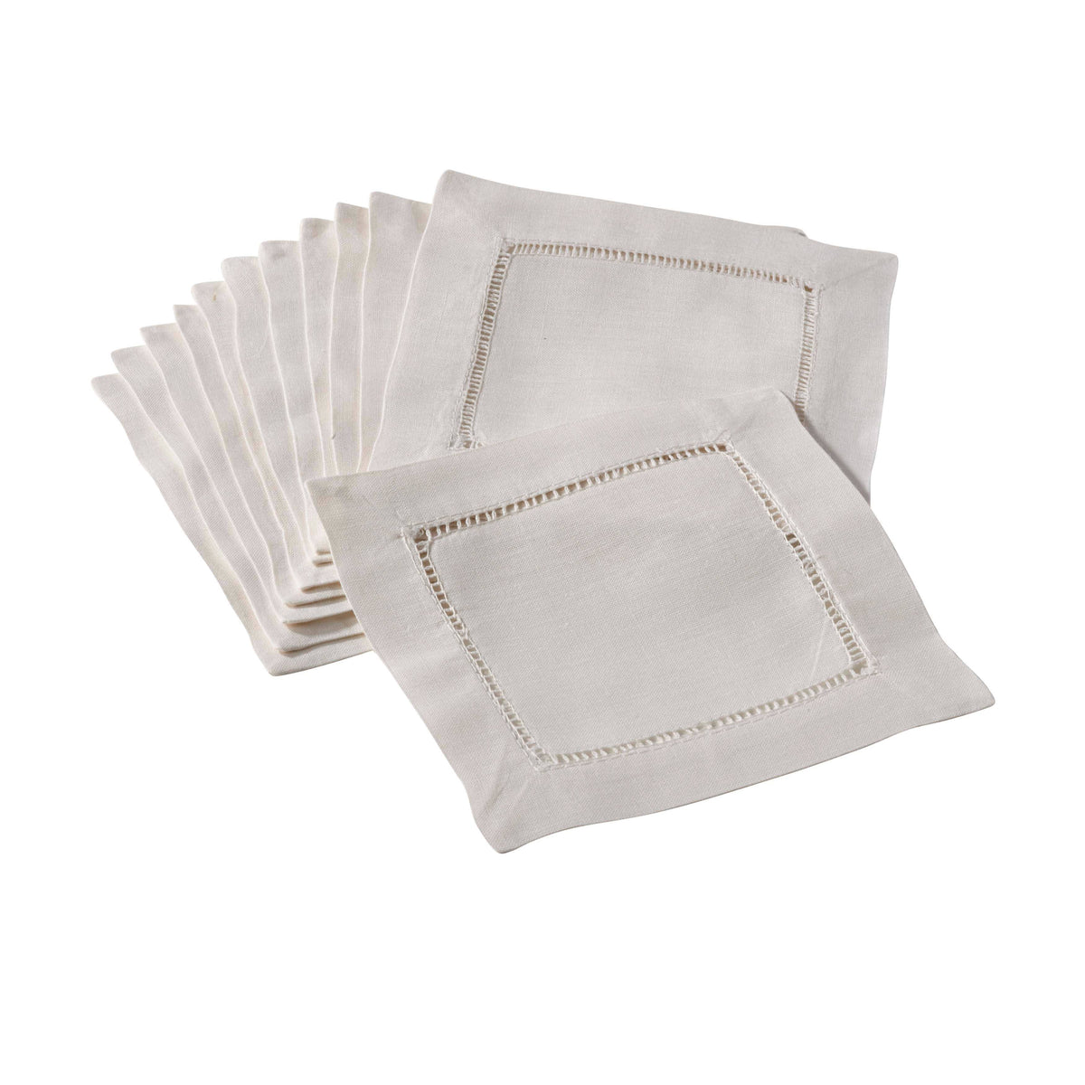 LINEN HEMSTITCH BAR NAPKIN