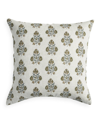 ANKARA CELADON MOSS PILLOW