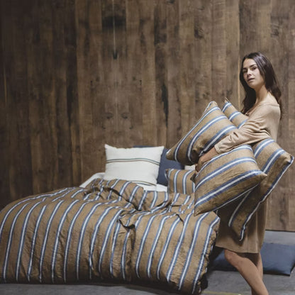 SALEM STRIPE STANDARD PILLOW COVER