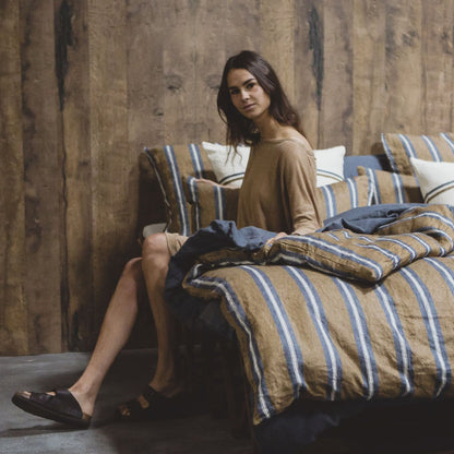 SALEM STRIPE STANDARD PILLOW COVER